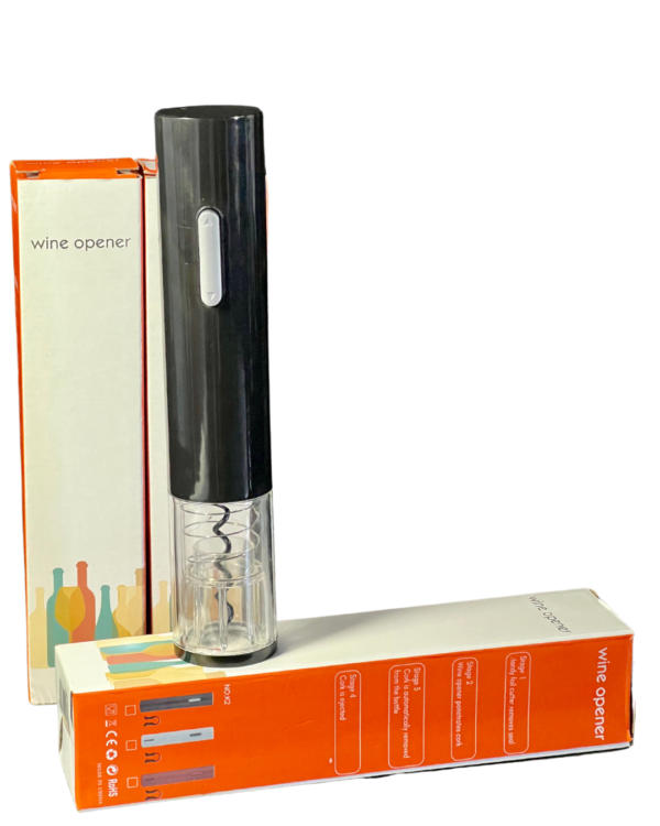 Sacacorchos Electrico Automatico Destapador Abridor De Vinos Daza Rojo