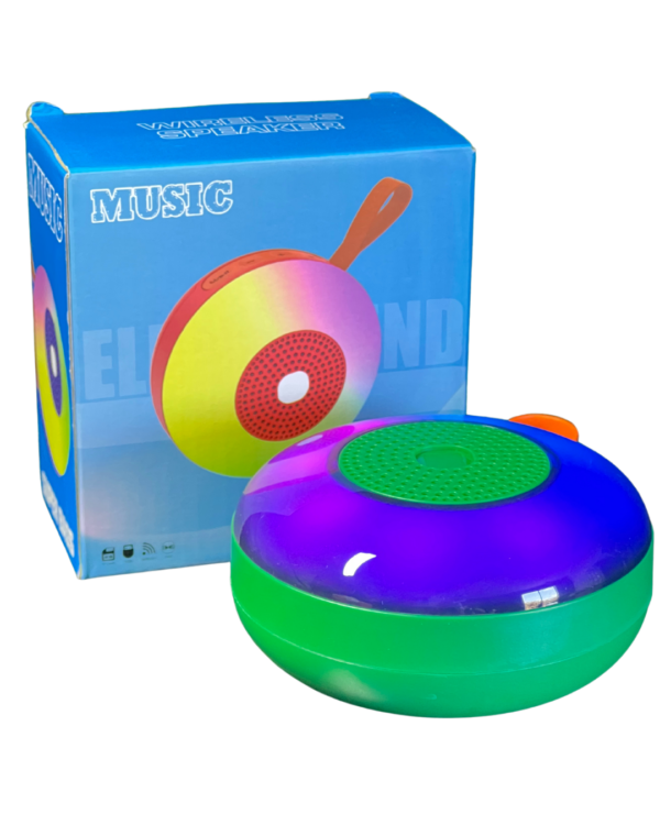 Parlante Portatil Inalambrico Bluetooth Luces Rgb Fm Usb
